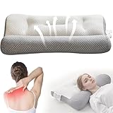 Freefire Anti-Schnarch-Kissen – Schlafapnoe-Kissen – ergonomisches Nackenkissen – orthopädische Nackenstütze, für Seitenschläfer und Rückenschläfer
