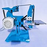 Factory 750 W Elektrischer Bandschleifer, 915 x 50 mm Bandpolierschleifer, vertikal und horizontal, Ganzstahlkörper
