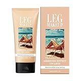 Bein-Make-up, Vollverzögerungskörper-Make-up, feuchtigkeitsspendende leichte Creme, langlebige Kleidungslösung, geeignete Teilenauswahl, 100 ml, für Strandurlaub