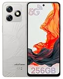 Ulefone Note 18 Ultra 5G Handy Ohne Vertrag, 12GB+256GB/SD-2TB Smartphone, 6,78 Zoll FHD+ mit 50MP+50MP+32MP Kamera, 5450mAh Akku/18W, Dual SIM Android 13 Handy 5G Wi-Fi BT5,1 OTG/GPS/FM/NFC, Grau