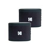 KODAK SOUNDBRIX™ Bluetooth-Lautsprecher, tragbar, magnetisch, Docking, kabellos, stapelbar, Stereo-Kopplung, 5 Stunden Spielzeit, 5 W, HD-Sound, Zuhause, Reisen, Party, Strand, Geschenk, Elektronik