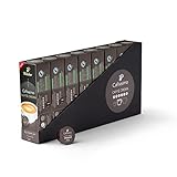 Tchibo Cafissimo Vorratsbox Caffè Crema kräftig Kaffeekapseln, 80 Stück – 8x 10 Kapseln (Kaffee, intensiv mit kräftigen Röstaromen), nachhaltig & fair gehandelt