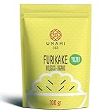 Umami Furikake mit japanischem Bio-Yuzu – 100 g – basierend auf bei niedrigen Temperaturen geröstetem Sesam und in Japan angebauten Nori-Algen, ideal zum Würzen von Reis, Salaten und sogar Onigiri!