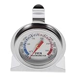 TOPPERFUN Ofenthermometer mit Hochtemperaturbeständigkeit Präzisem Display zur Temperaturüberwachung für Backofen zu Installieren und Langlebig