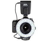 Makro Ringblitz FC-110, Ringleuchte Passend für Canon EOS DSLR, SLR Kameras, Blitz- und Dauerlicht, auch für Videoaufnahmen - Meike FC110