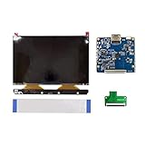 Knnuey 1 Set TM089CFSP01 8,9 Zoll 4K Mono LCD Bildschirm mit Treiberplatine Kit 3840X2400 Auflösung LCD Bildschirm für Photon Mono X
