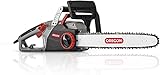 Oregon 2400W kabelgebundene Elektro-Kettensäge mit 18 Zoll (45 cm) Führungsschiene, rückschlagarme Motorsäge, integriertes Selbstschärfungssystem (PowerSharp) 3 Jahre Garantie (CS1500)
