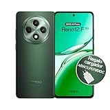 OPPO Reno12F 5G Smartphone mit IA, 16 GB (8 GB + 8 GB, 256 GB, 2,5D-AMOLED-Display, 17,9 cm (6,7 Zoll), Kamera 50 + 8 + 32 MP, Android, IP64, Akku 5000 mAh, Schnellladung 45 W, Ladegerät inklusive -