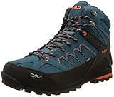 CMP Herren Moon MID Shoe WP Trekking-Schuhe, DEEP Lake-Antracite, 44 EU