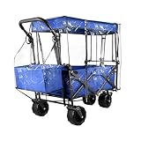 Mimoqk Waterproof Festival Trolley Cover, Cart Rain Cover, Folding Cart Rain Guard, Multifunctional Trolley Cart Accessories Stroller and Cart Rain Cover for Garden Camping Picnic