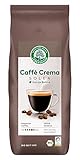 LEBENSBAUM Caffè Crema Solea ganze Bohne, 1 kg Bio Kaffeebohnen, 100% Arabica-Bohnen, Intensität 4/5, feinwürziger Kaffee mit feiner Crema, 1 kg