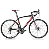 28 Zoll Alu Rennrad Wizard Spark 2.7 Scheibenbremsen Shimano Sora 18 Gang Rh 51cm