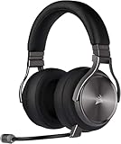 Corsair Virtuoso RGB Wireless SE High-Fidelity-Gaming-Headset (7.1-Surround-Sound, Omnidirektionales Mikrofon in Broadcast-Qualität, Kompatibel mit PC, PS4, Switch und Mobilgeräten) Gunmetal, Rotguss
