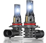 9012 HIR2 Halogen Lampe Auto 80W 12V 16000LM 6000K Xenon Weiß, +500% Helligkeit 1:1 9012 Abblendlicht 9012 Halogen Glühbirne. 2 STÜCK