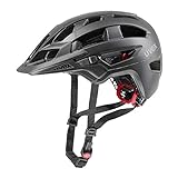 uvex finale 2.0 - sicherer MTB-Helm für Damen und Herren - individuelle Größenanpassung - erweiterbar mit LED-Licht - black matt - 56-60 cm