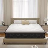 DEWINNER Matratze 160x200cm, Federkern- und Schaumstoffmatratze, 27 cm hoch Taschenfederkernmatratze, perfekte Unterstützung, mittlerer Härtegrad, antimilben, antiallergisch, antibakteriell(H3)