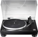 Audio-Technica LP5x Manueller Plattenspieler mit Direktantrieb Schwarz