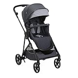 Chicco Kinderwagen Seety, Leicht und kompakt, von 0 Monaten bis 4 Jahren, bis 22 kg, faltbar, verstellbare Rückenlehne, automatischer 1-Stufen-Verschluss, Sonnendach und Regenschutz