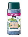 Kneipp Badekristalle Entspannung Pur -Sondergröße- mit naturreinem Tiefensalz der Saline Luisenhall und ätherischem Öl der indischen Melisse und Extrakt der Zitronenmelisse, limitierte Edition, 720g