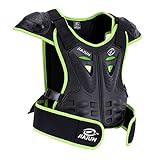 Jiajun Kinder Fahrrad Motorrad Armor Armor Weste Rückseite Schutz
