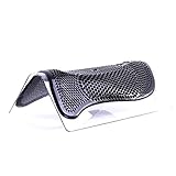 Acavallo Gel-Pad - Mitte erhöht - schwarz