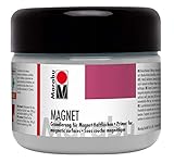 Marabu 12740025815 - Magnetfarbe, Acrylgrundierung für magnetische Flächen, 225 ml grau, nach Trocknung übermalbar, speichelecht, wasserfest und lichtecht, für ca. 0,75 m²