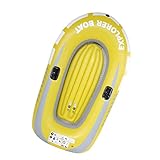 CFTGIW Aufblasbarer Stiefel für Kinder, PVC, Kanu, Kajak, aufblasbar, 2 Paddeln, Drift, Tauchmaterial, 0,3 mm, Kajak, aufblasbar, 2 Personen, Boot