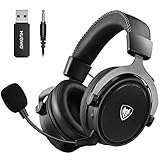 NUBWO Wireless Gaming Headset,2.4GHz & Bluetooth 5.3