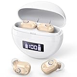 JL-Hearing Intelligenter Persönlicher Hörverstärker,Wiederaufladbarer Mini-Sound-Verstärker, Ideal zur Verbesserung des Täglichen (Zweierpack)