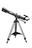 Skywatcher Evostar-90 (AZ-3) (90mm (3,5 Zoll), f/900) Refraktor Teleskop Silber