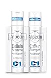 Alpecin Coffein-Shampoo C1 White Edition - 2 x 250 ml - Für starke Haare | Sonderedition mit belebend-frischem Duft | Natürliches Haarwachstum & Haarpflege für Männer | Made in Germany