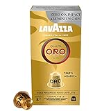Lavazza Qualità Oro, Arabica-Bohnen mit fruchtig-floralem Geschmack, 10 Kapseln, Nespresso kompatibel