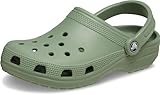 Crocs Unisex Classic Klompen für Erwachsene, Moosgrün, 41 EU, moosgrün, 41 EU