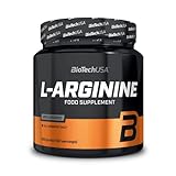 BioTechUSA L-Arginine, Getränkepulver mit L-Arginin, Pre-Workout-Pulver ohne Koffein, zuckerfrei, 300 g, Ohne Geschmack