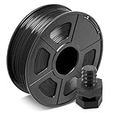 SUNLU ABS Filament 1.75 mm für den 3D-Drucker ABS 3D-Drucker Filamentgenauigkeit +/- 0.02 mm, Schwarz