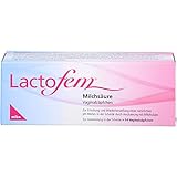 LACTOFEM Milchsäure Vaginalzäpfchen 14 St
