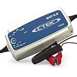 CTEK MXT 4.0 Batterieladegerät 24V, 8-Stufiges Ladegerät Für Kleinere 24V-Batterien In Nutzfahrzeugen, Rollstühlen, Pistenmaschinen Und Industriereinigern, Rekonditionierung Und AGM-Modus