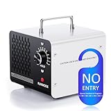 Olubfdh Ozongenerator 30000mg/Std Ozongerät Ozonisator Industrieller O3 Ozon Luftreiniger, 120 Min Timer Geruchskiller bis zu 300㎡, Ozonator für Auto Wohnung, Rauch, Haustiergerüche, Küchengerüche