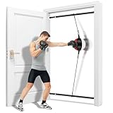NZQXJXZ Türboxsack, Boxen Doppelendball, Boxtrainingsset ohne Wandmontage mit Bungee Schnur und Teleskopstange, Schlagtrainingsgerät für Zuhause und im Fitnessstudio