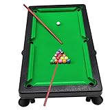 VICASKY 1Satz Mini Billardtisch Für Kleiner Pool Für Indoor Spielspaß Für Ganze Spieler Für Familienspielabende