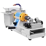 Lapidarsäge, Mini-Drehbank-Tischkreissäge-Poliermaschine, 800–10.000 U/min Hobby-Steinschneidewerkzeug für DIY-Schmuck- und Edelstein-Holzbearbeitungsprojekte