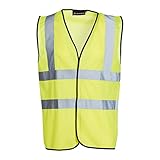Blackrock Herren-Warnweste, Gelb, XL