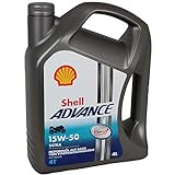 Shell Advance Ultra 4T 15W-50/4-Liter-Kanister