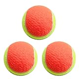 GAOINTELL 3 Stücke Kinder Tennis Zubehör Tennisbälle Groß Kind Outdoor Sport Tennisbälle Schläger Spielzeug Tennisbälle Tennis Zubehör