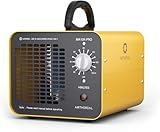 Airthereal MA10K-PRO Industrieller Ozongenerator Geruchskiller, 10000 mg/h O3-Maschine mit hoher Kapazität, Heim-Ionisator-Geruchsentferner, Gelb