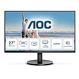AOC 27B3HM - 27 Zoll Full HD Monitor, Adaptive Sync (1920x1080, 75 Hz, VGA, HDMI 1.4) schwarz