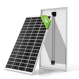 ECO-WORTHY Monokristallines Solarmodul, 170W Solarpanel 12V Ideal zum Laden von 12V Batterien für Wohnwagen, Garten, Wohnmobil, Boot und Hausdach
