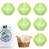 6 Pcs Fussel Waschmaschine, Fusselfänger Waschmaschine,Haarball,Pet Hair Removal,Tierhaarentferner,Wiederverwendbare Fusselbälle Gegen Tierhaare Flusen Für Haushalte Mit Haustieren