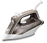 Rowenta Effective+ Dampfbügeleisen, 2400 Watt, Dampfstoß: 120 g/Min., Dauerdampfmenge: 40 g/Min., Antikalk-System, exzellente Dampfverteilung, kratzfeste Bügelsohle, kupfer/weiß, DX1635