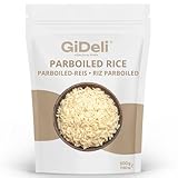 GiDeli Parboiled Reis, Parabelreis, Premium Reis Parboiled Eine Perfekte Ergänzung Zu Gerichten (500g)